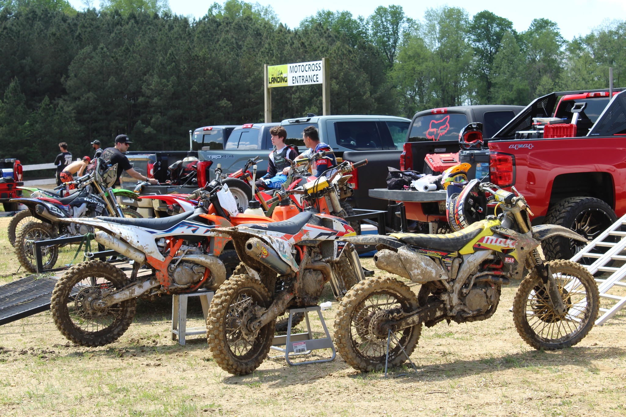 Rider #934 launching off a jump